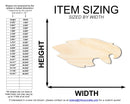 Unfinished Wood Eagle Mascot Shape | DIY Craft Cutout | up to 46" DIY