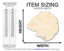 Unfinished Wood Tiger Mascot Shape | DIY Craft Cutout | up to 46" DIY
