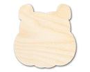 Unfinished Wood Bulldog Mascot Shape | DIY Craft Cutout | up to 46" DIY