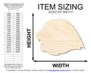 Unfinished Wood Lion Mascot Shape | DIY Craft Cutout | up to 46" DIY