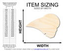 Unfinished Wood Ram Mascot Shape | DIY Craft Cutout | up to 46" DIY