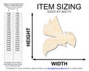 Unfinished Wood Hornet Mascot Shape | DIY Craft Cutout | up to 46" DIY