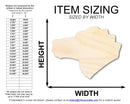 Unfinished Wood Gator Mascot Shape | DIY Craft Cutout | up to 46" DIY