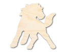 Unfinished Wood Mustang Mascot Shape | DIY Craft Cutout | up to 46" DIY