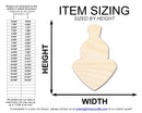 Unfinished Wood Spartan Mascot Shape | DIY Craft Cutout | up to 46" DIY