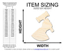 Unfinished Wood Judge Shape | DIY Craft Cutout | up to 46" DIY