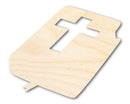 Unfinished Wood Bible Shape | DIY Craft Cutout | up to 46" DIY