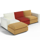 Ainfox L-shaped Module Sofa Oversized Rainbow Sofa