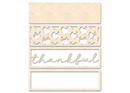 Unfinished Wood Layered Thankful Turkey Sign | 4 Layers | up to 46"