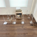 Clear Step-Over Pet Playpen , 24" High