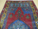 4' X 8' Vintage Handmade Turkish Kazak Pattern Wool Rug Carpet Nice