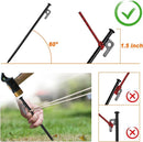 8-Foot SPF 50 Canopy Umbrella For Camping And Beach Use