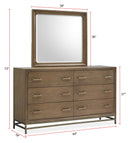 Lindon - Double Drawer Dresser