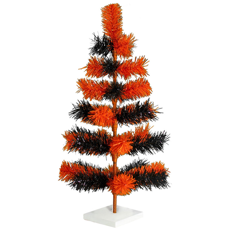 Halloween Mixed Brush Christmas Tree