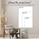 Family Name Portrait Sign