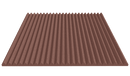1 Inch Acoustic Foam Wedge Style Panels - 13 Color Options