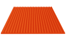 1 Inch Acoustic Foam Wedge Style Panels - 13 Color Options