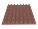 3 Inch Acoustic Foam Pyramid Style Panels - 13 Color Options