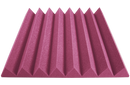 3 Inch Acoustic Foam Wedge Style Panels - 13 Color Options