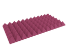 4 Inch Acoustic Foam Pyramid Style Panels - 13 Color Options