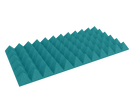 4 Inch Acoustic Foam Pyramid Style Panels - 13 Color Options