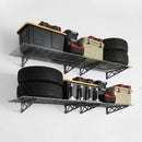 2' x 8' Wall Shelf Combo (Two Pack with Hooks)