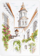 Old Street Counted Cross Stitch Kit by Magic Needle 250-214