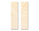 Unfinished Wood Pause Shape | DIY Craft Cutout | up to 46" DIY