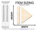 Unfinished Wood Play Pause Shape | DIY Craft Cutout | up to 46" DIY