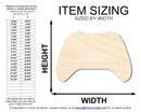 Unfinished Wood Controller Shape | DIY Craft Cutout | up to 46" DIY