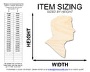 Unfinished Wood John F. Kennedy Shape | DIY Craft Cutout | up to 46" DIY