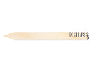 Unfinished Wood Chives Garden Stake | DIY Craft Cutout | up to 24" DIY