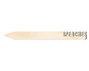 Unfinished Wood Peaches Garden Stake | DIY Craft Cutout | up to 24" DIY