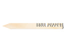 Unfinished Wood Bell Peppers Garden Stake | DIY Craft Cutout | up to 24" DIY