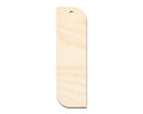 Unfinished Wood Wavy Bookmark Shape | DIY Craft Cutout | up to 12" DIY