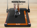 Treadmills for Home, 2.5HP Quiet Folding Treadmill with Heart Rate Sensor,  300lbs Weight Capacity, 7.5MPH, Incline Treadmill With USB Charge Station For Android & Bluetooth Speaker, 6 Shock-Absorbing