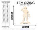 Unfinished Wood Toy Soldier Shape | DIY Craft Cutout | up to 46" DIY