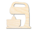 Unfinished Wood Mixer Shape | DIY Craft Cutout | up to 46" DIY
