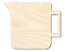 Unfinished Wood Measuring Cup Shape | DIY Craft Cutout | up to 46" DIY
