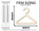 Unfinished Wood Hanger Shape | DIY Craft Cutout | up to 46" DIY