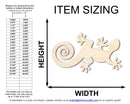 Unfinished Wood Lizard Shape | JGrondz | DIY Craft Cutout | up to 46" DIY