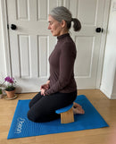 Meditation Bench from Earth Friendly Bamboo for Kneeling or Prayer