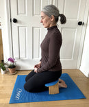 Meditation Bench from Earth Friendly Bamboo for Kneeling or Prayer