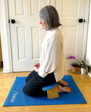 Meditation Bench from Earth Friendly Bamboo for Kneeling or Prayer