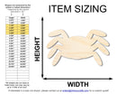 Unfinished Wood Simple Spider Shape | Wild at Play | DIY Craft Cutout | up to 6" DIY |