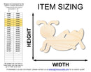 Unfinished Wood Simple Cricket Shape | Wild at Play | DIY Craft Cutout | up to 6" DIY |