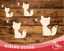 Unfinished Wood Simple Fox Shape | Wild at Play | DIY Craft Cutout | up to 6" DIY |