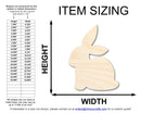 Unfinished Wood Bunny | JGrondz | DIY Craft Cutout | up to 46" DIY |