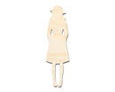 Unfinished Wood Secret Agent Woman | DIY Craft Cutout | up to 46" DIY