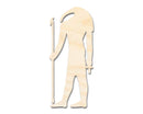 Unfinished Wood Thoth Shape - Egypt - Mythical - Craft - up to 46" DIY